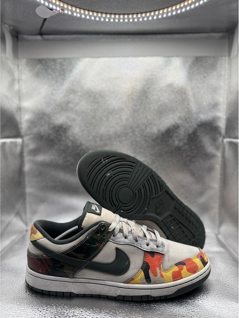 Nike dunk low sail multi-camo